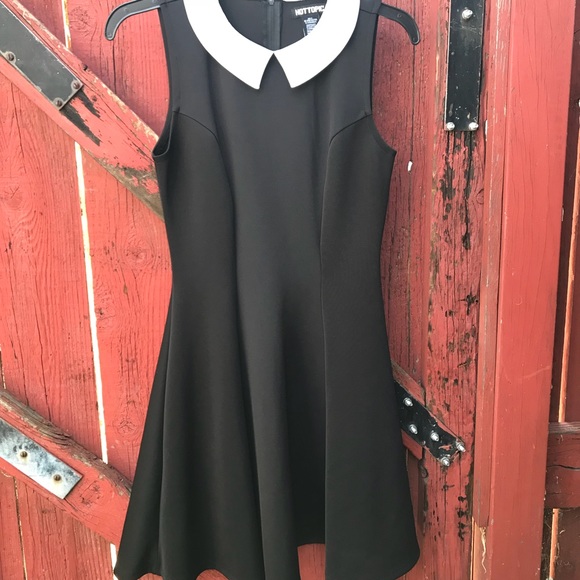Hot Topic Dresses & Skirts - Black Gothic Dress with White Collar